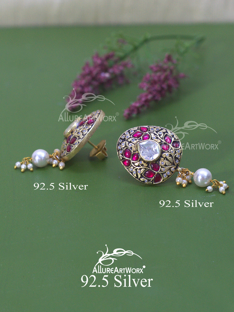 Amanta Silver Earrings