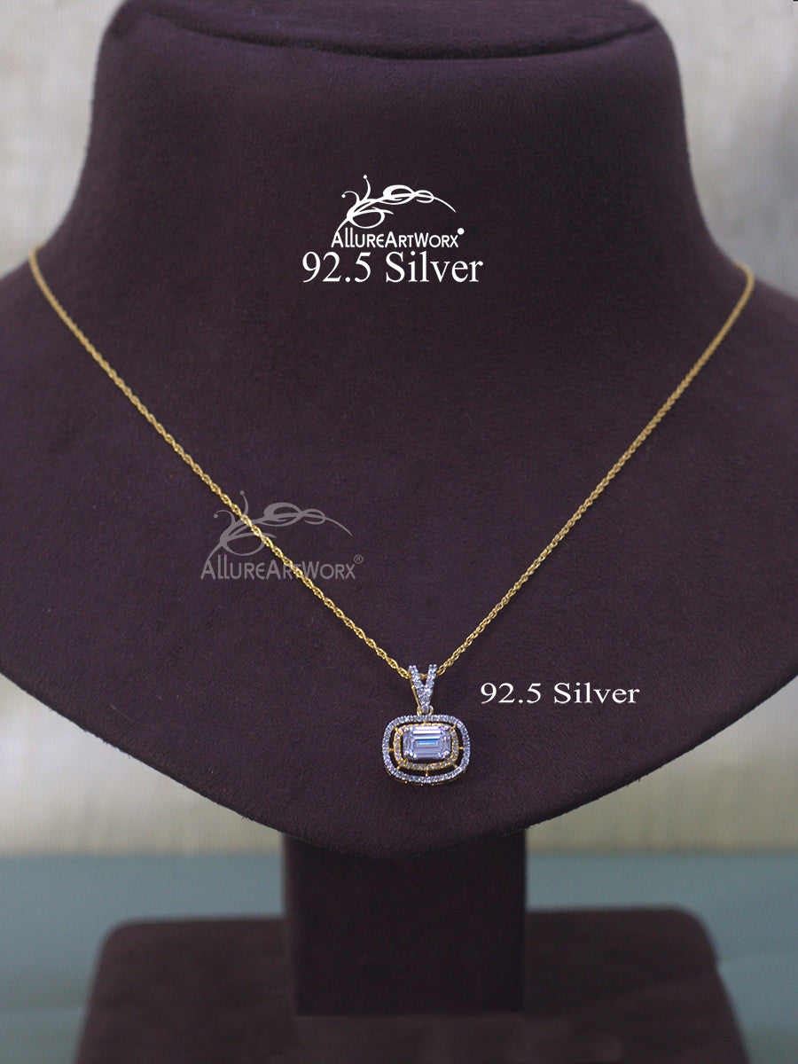 Ara Silver Pendant Set
