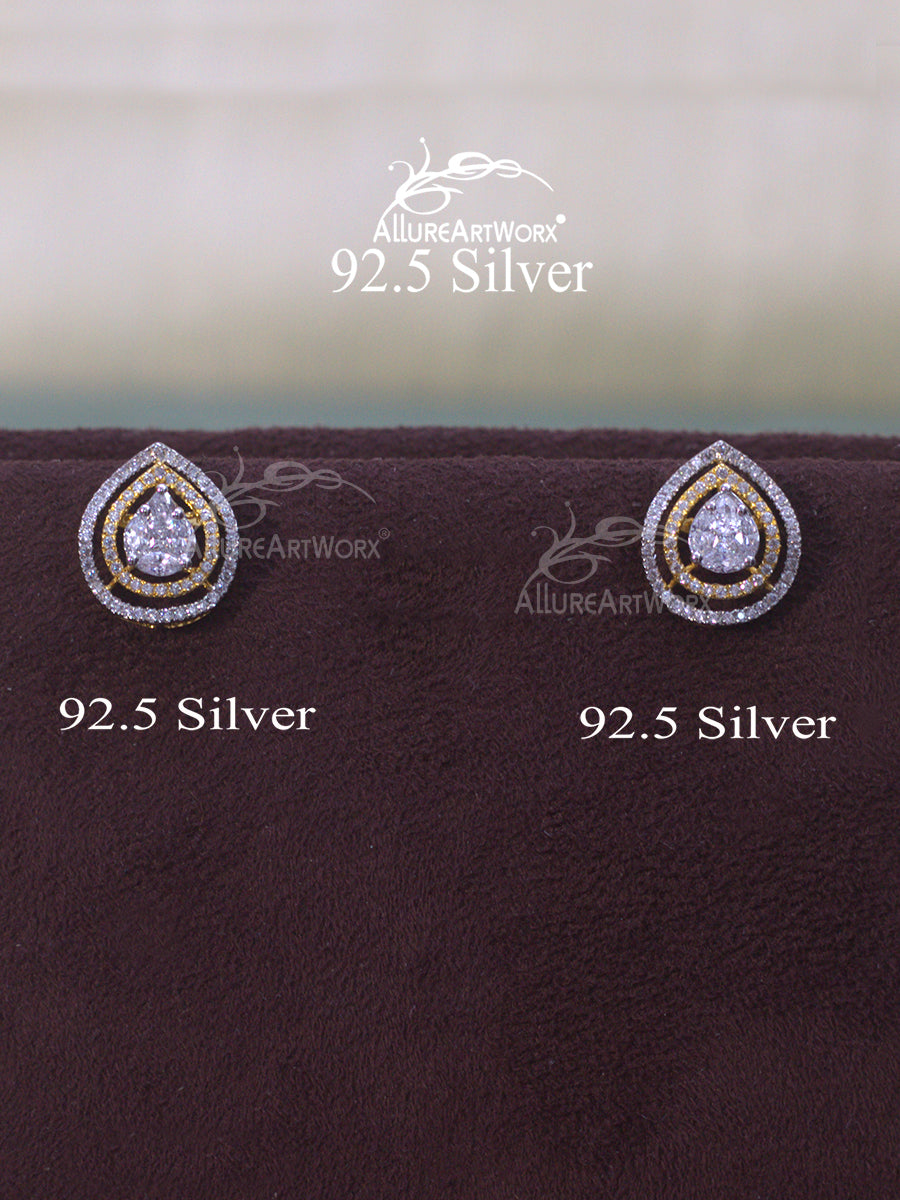 Alicia Silver Pendant Set