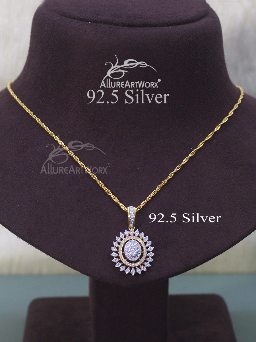 Cliantha Silver Pendant Set