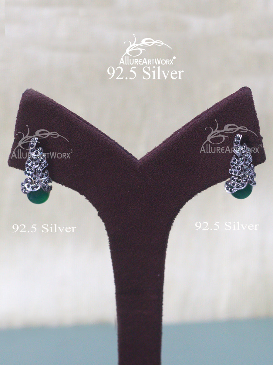 Tinsel Silver Pendant Set