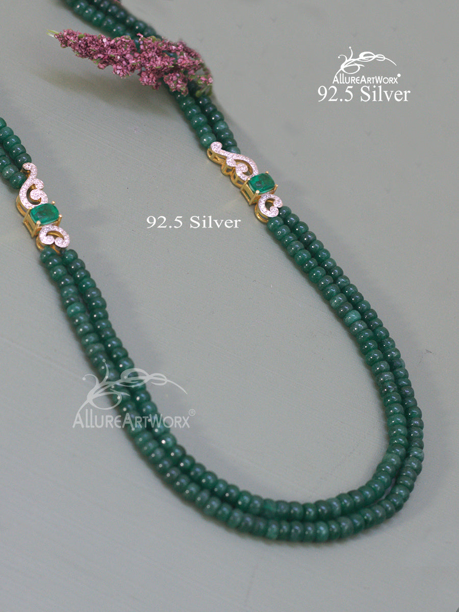 Mritsa Silver Neckpiece