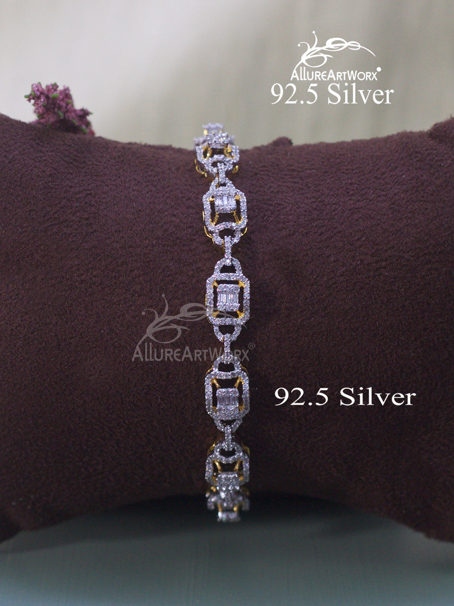 Dae Silver Tennis Bracelet