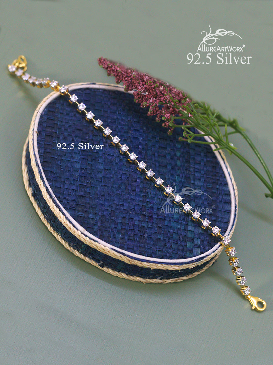 Aino Silver Tennis Bracelet