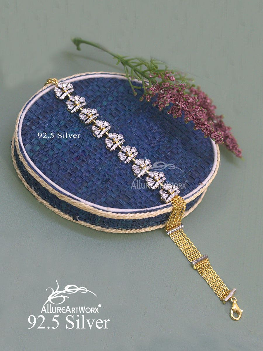 Amara Silver Chain Bracelet