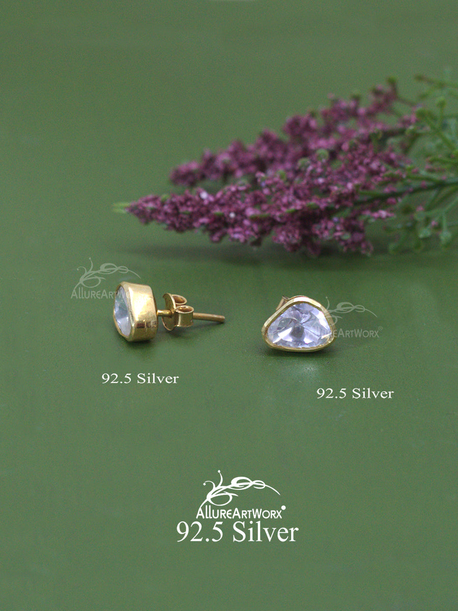 Sparkle Silver Earrings