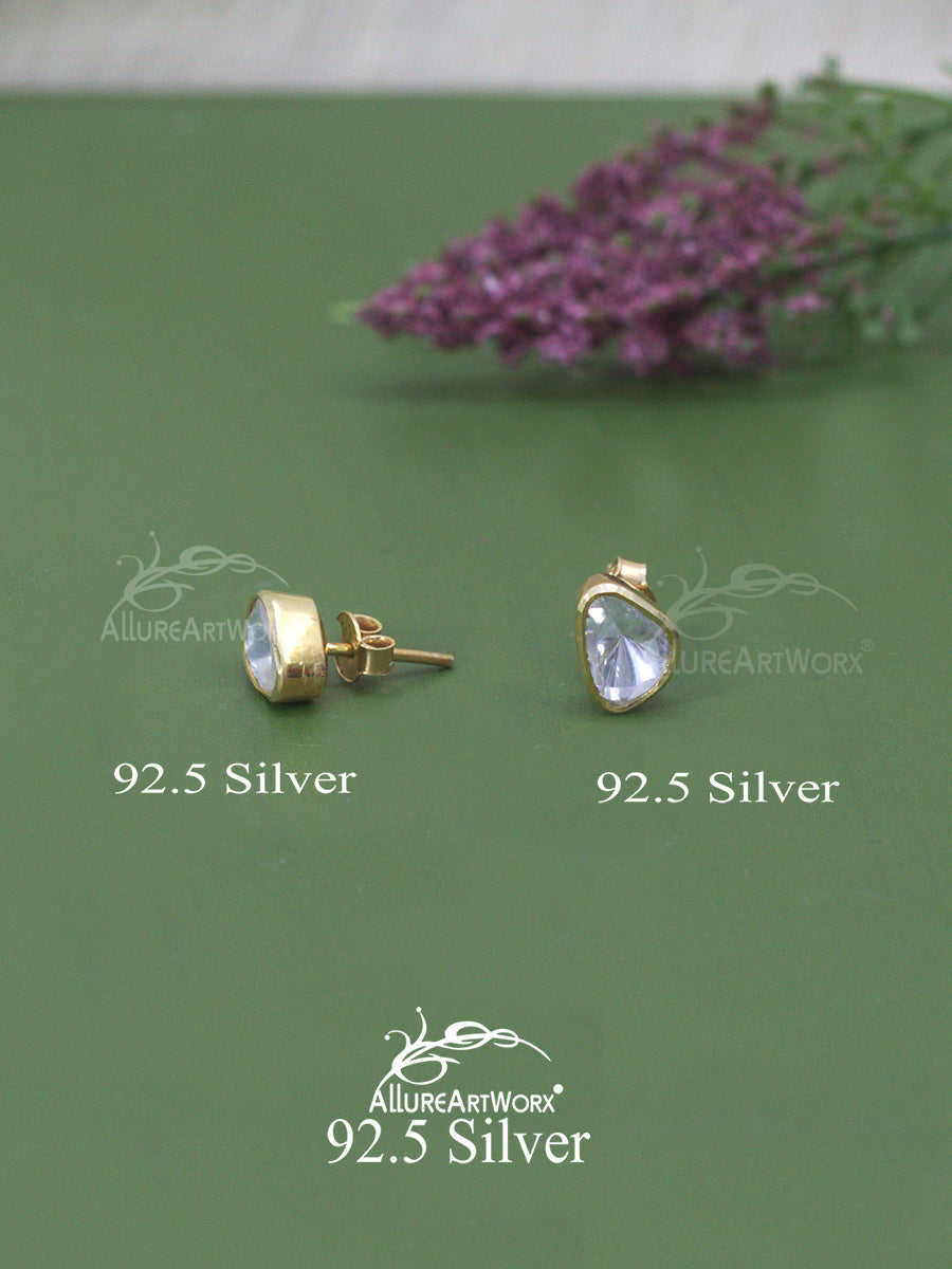 Sparkle Silver Earrings