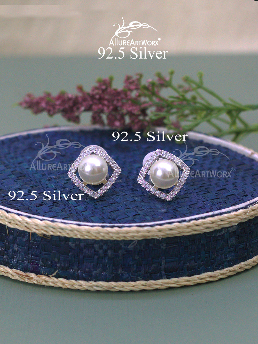 Snazzy Silver Earrings