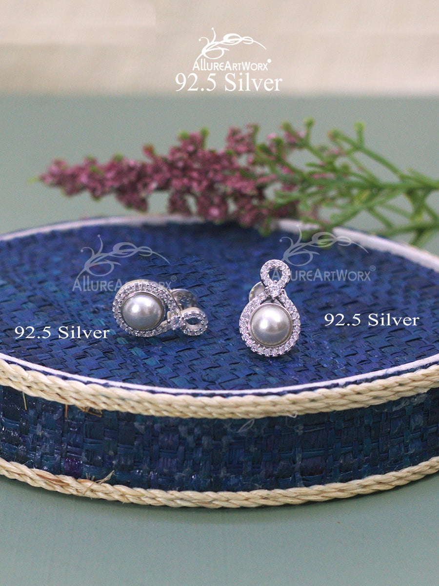 Snazzy Silver Earrings