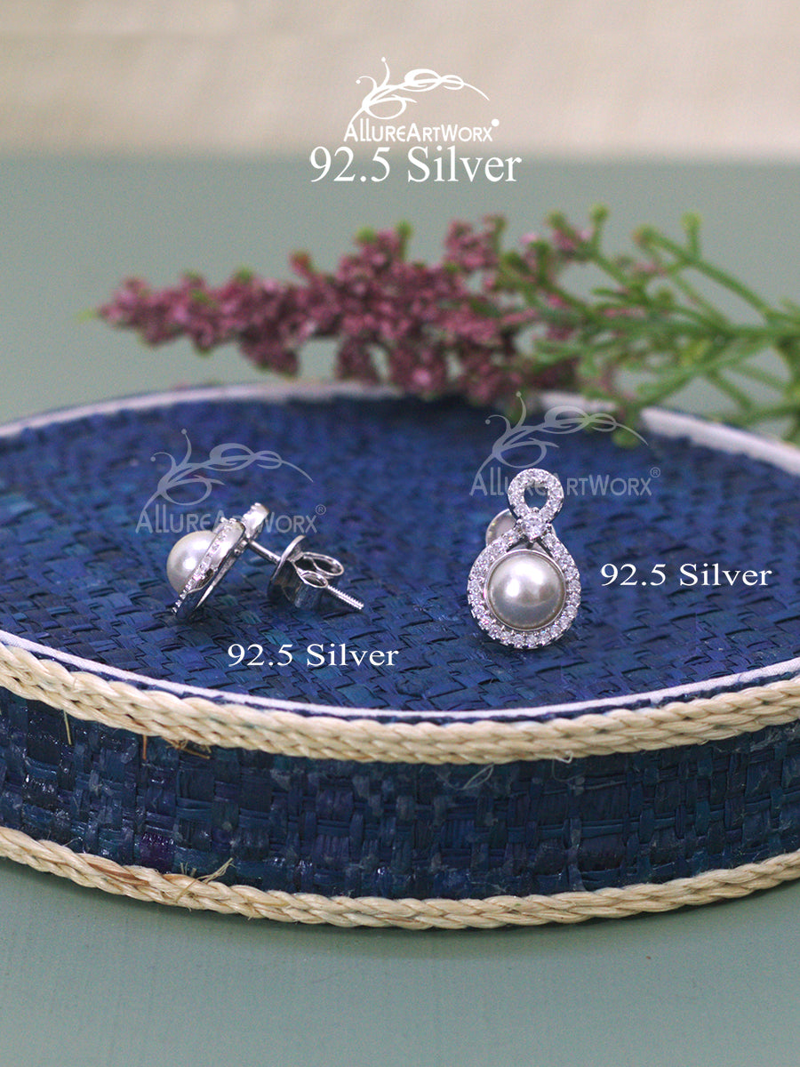 Snazzy Silver Earrings