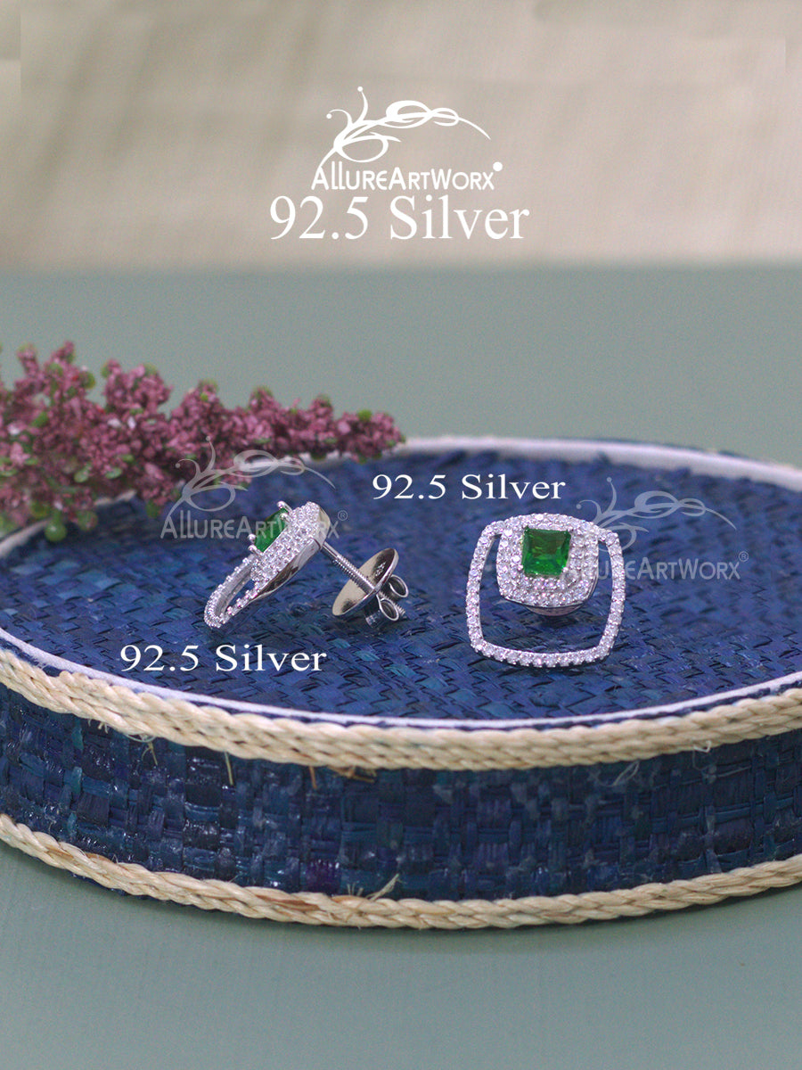 Aurora Silver Earrings