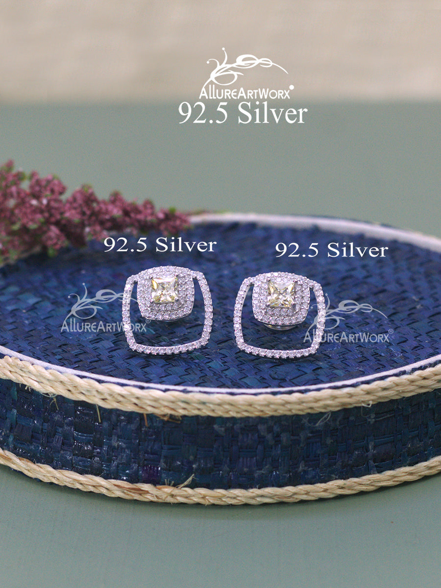 Aurora Silver Earrings