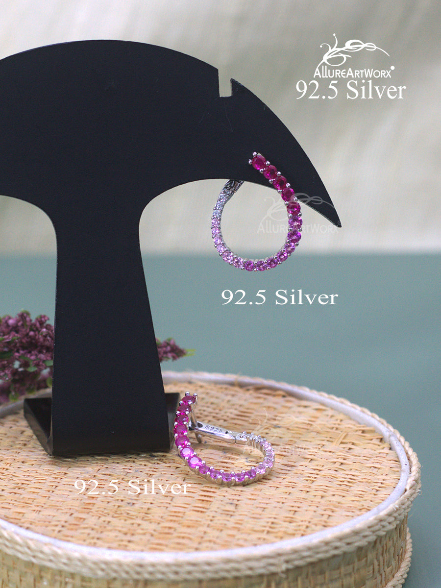 Emma Silver Earrings