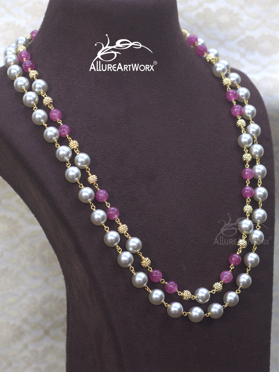 Pearl Jade Neckpiece