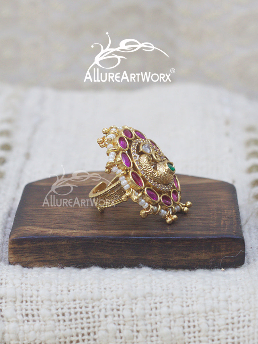 Peacock Ring