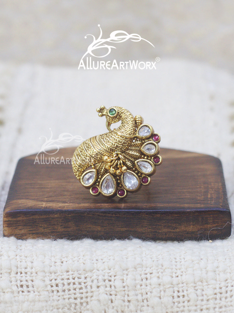 Peacock Ring