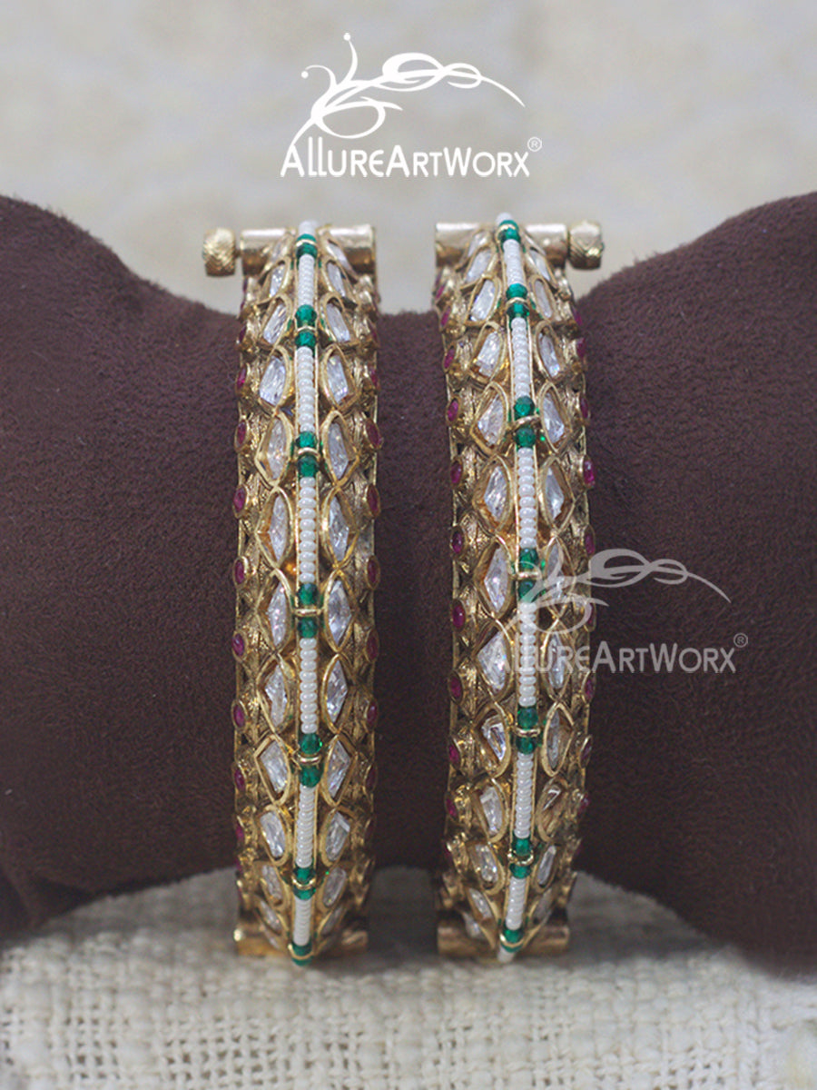 Kundan Bangles