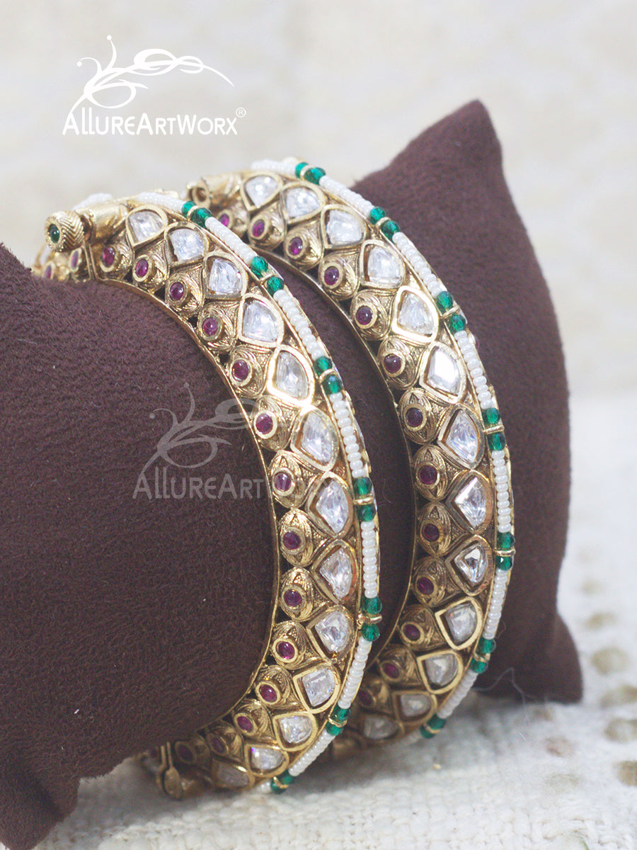Kundan Bangles