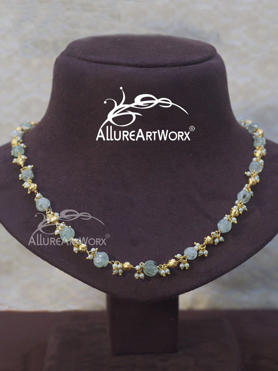 Prehnite Neckpiece