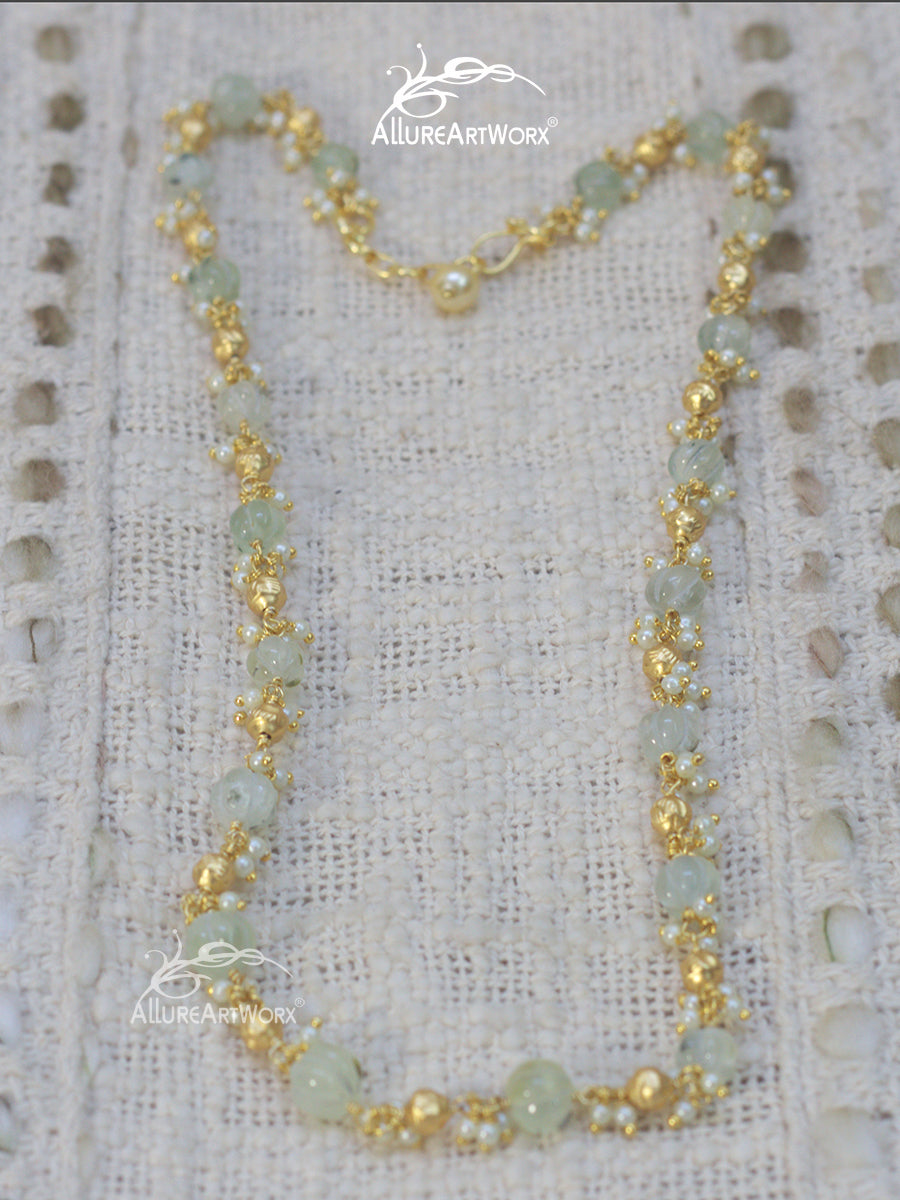 Prehnite Neckpiece