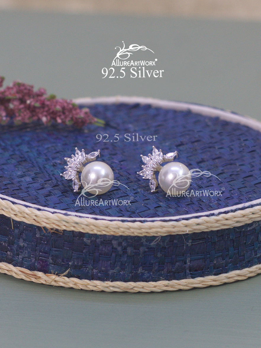 Snazzy Silver Earrings