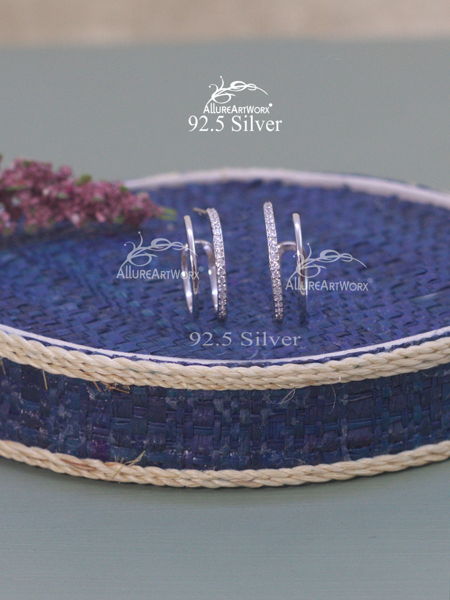 Anokhi SIlver Earrings