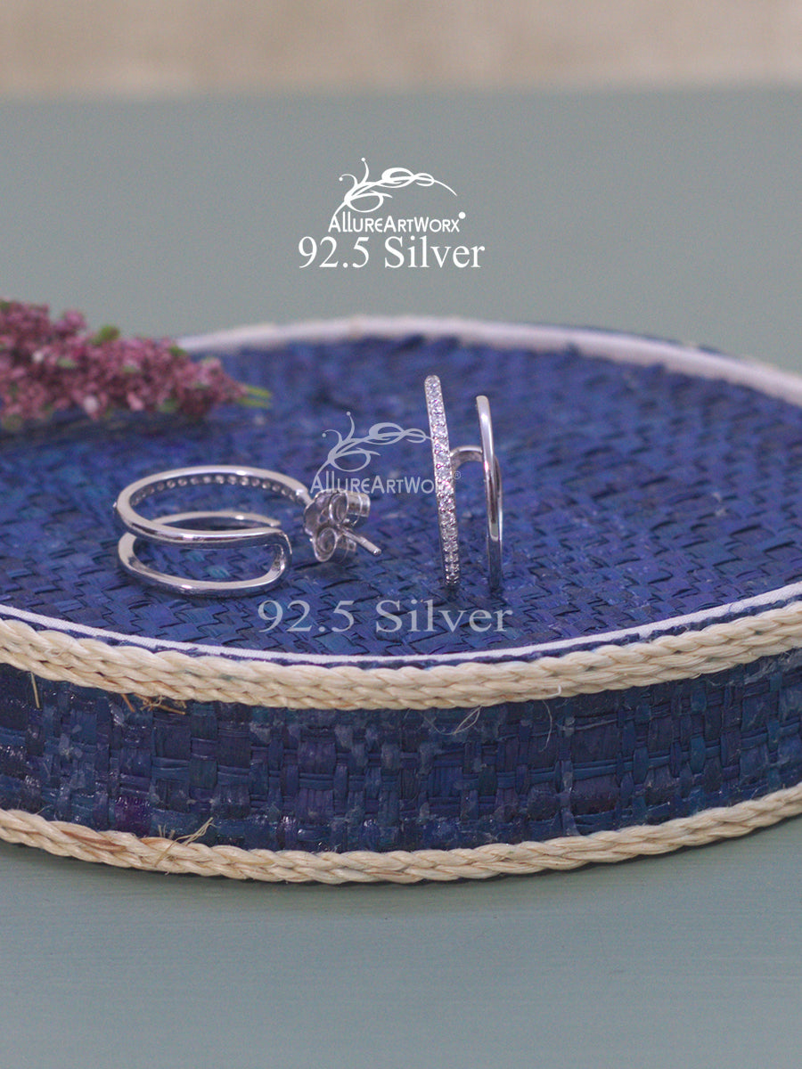 Anokhi SIlver Earrings