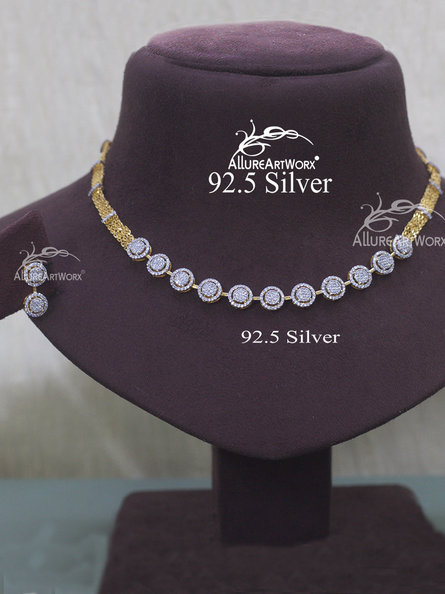 Alicia Silver Necklace