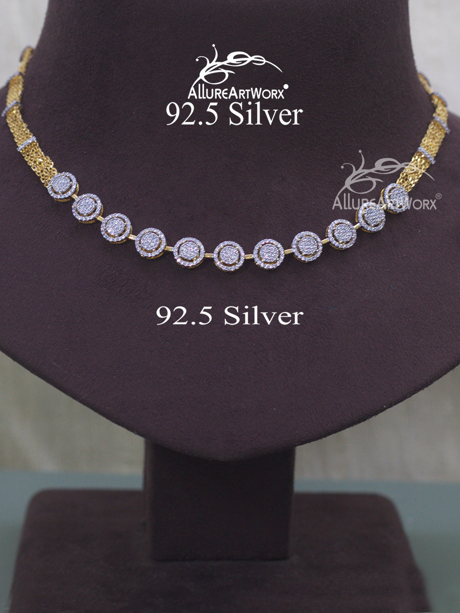 Alicia Silver Necklace