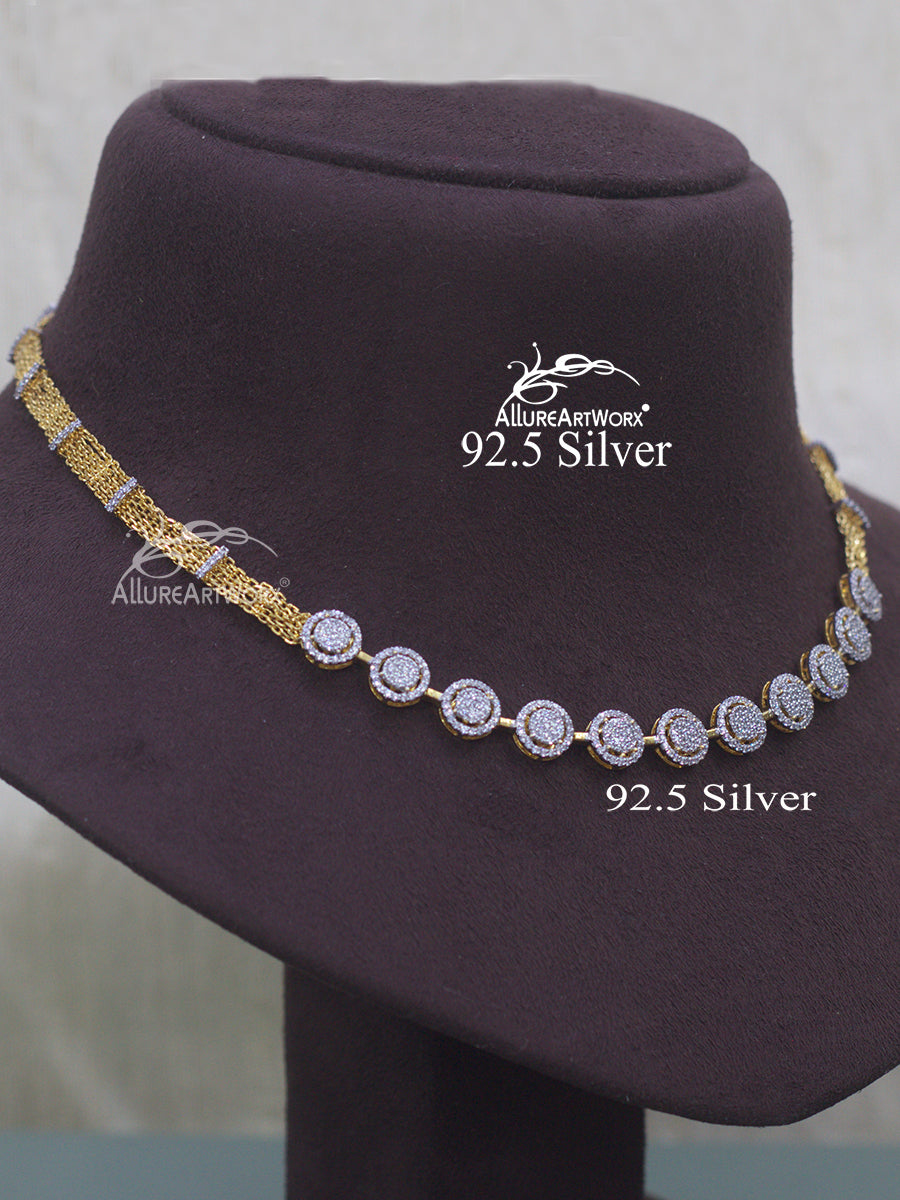 Alicia Silver Necklace