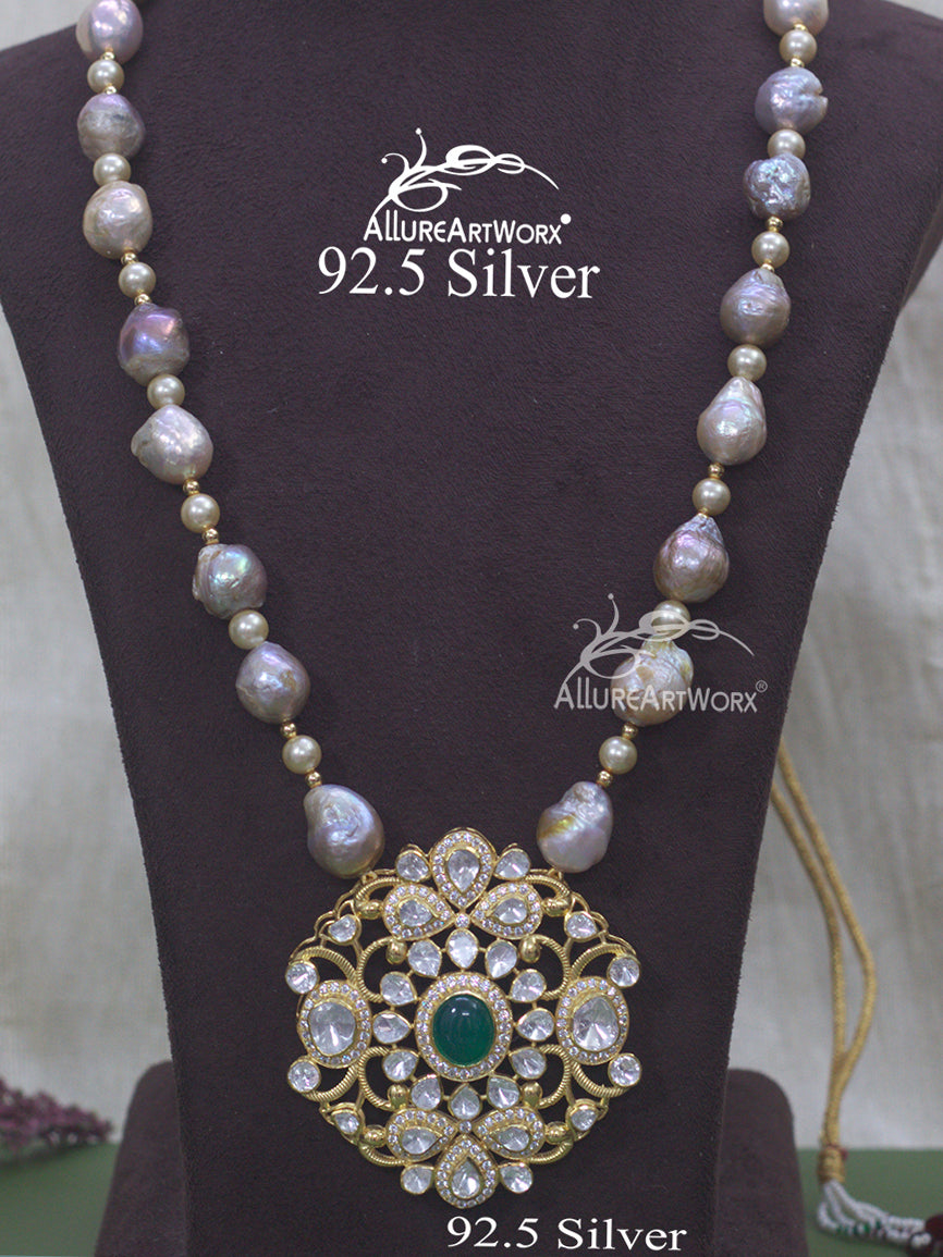 Cliantha Silver Necklace(long)