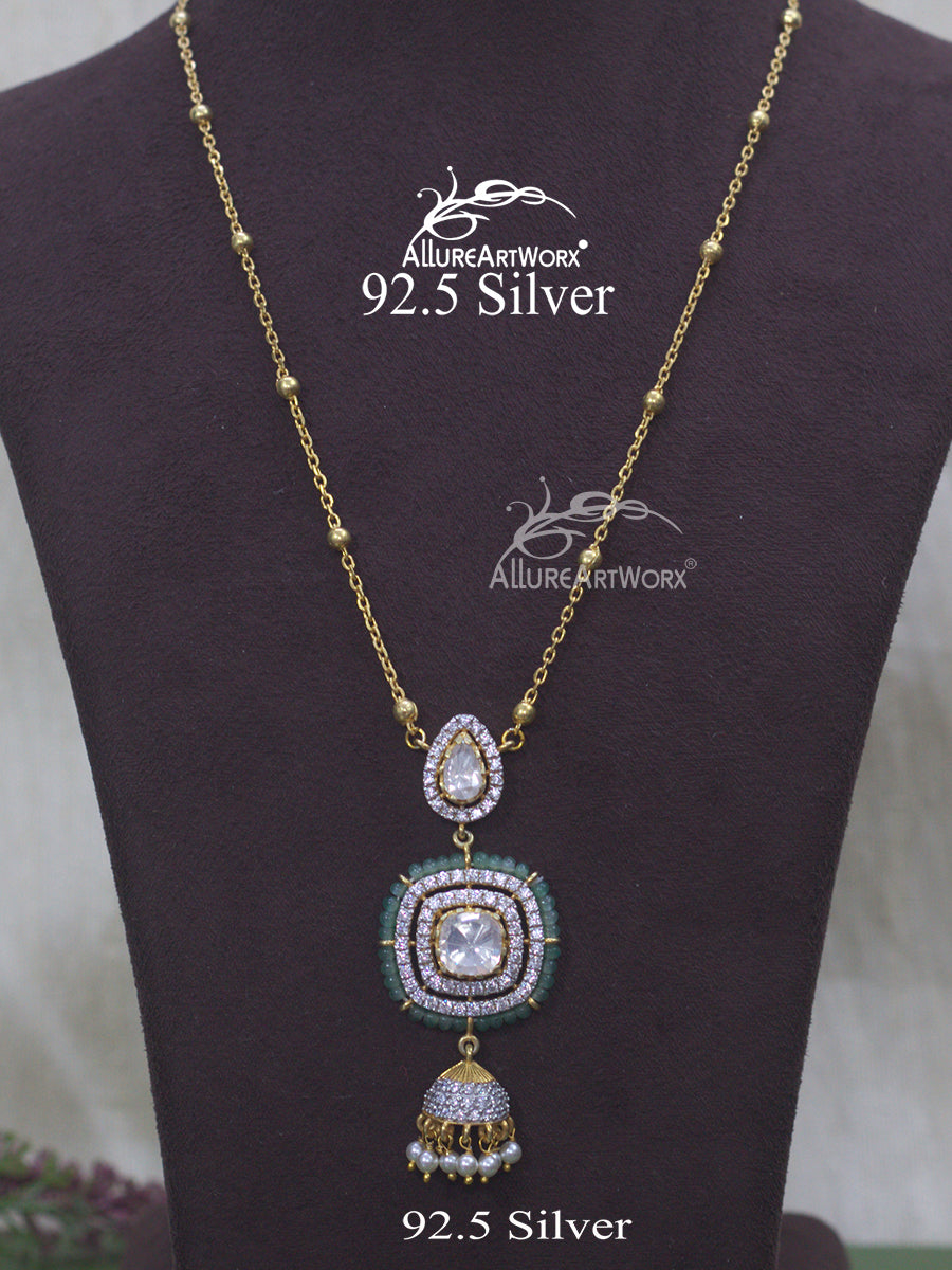 Zayn Silver Pendant Set