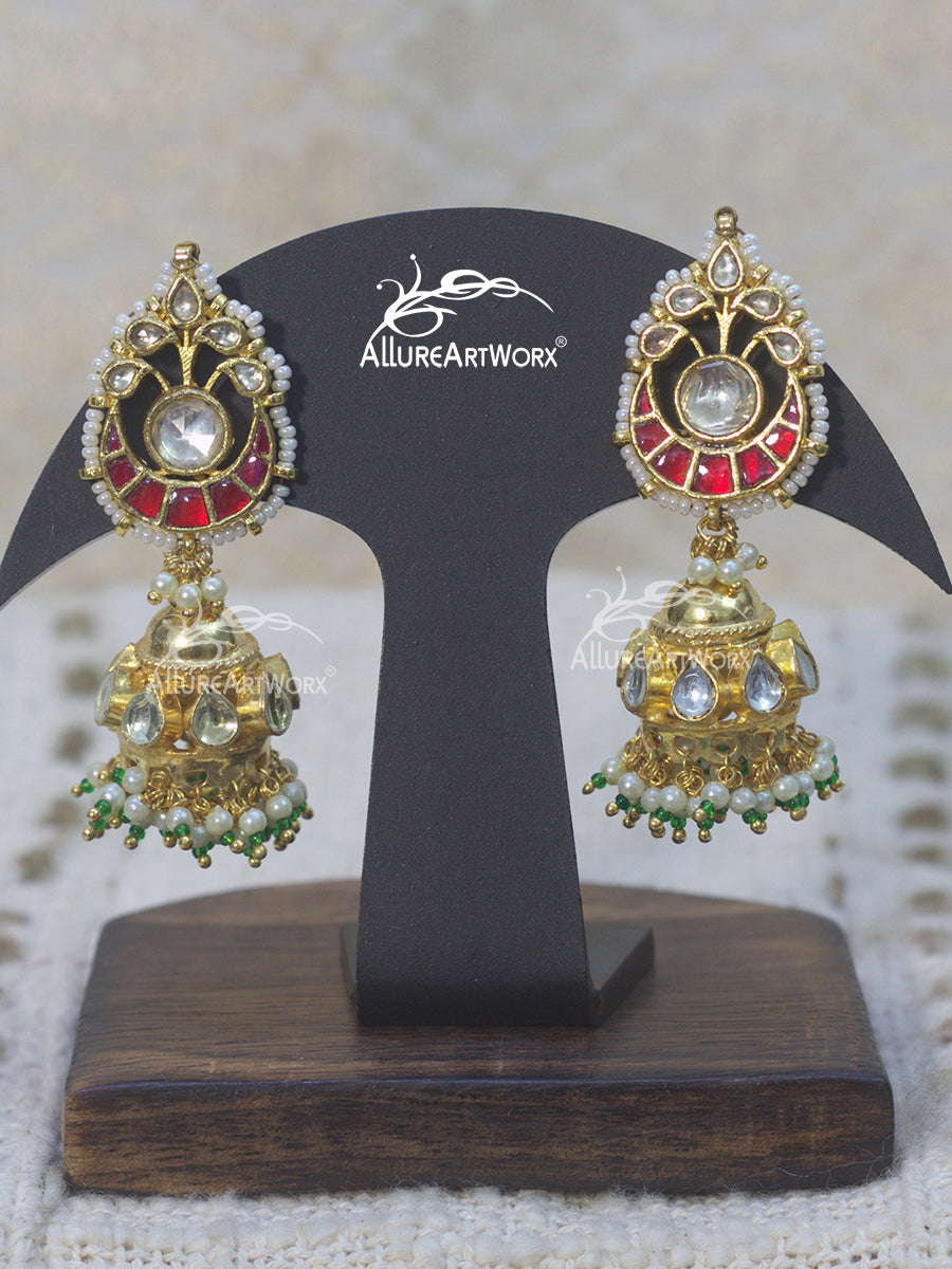 Jadau Jhumkas