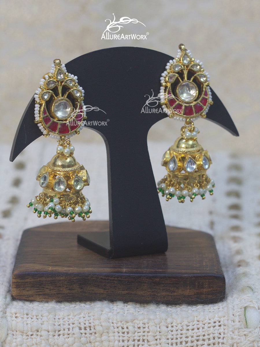 Jadau Jhumkas