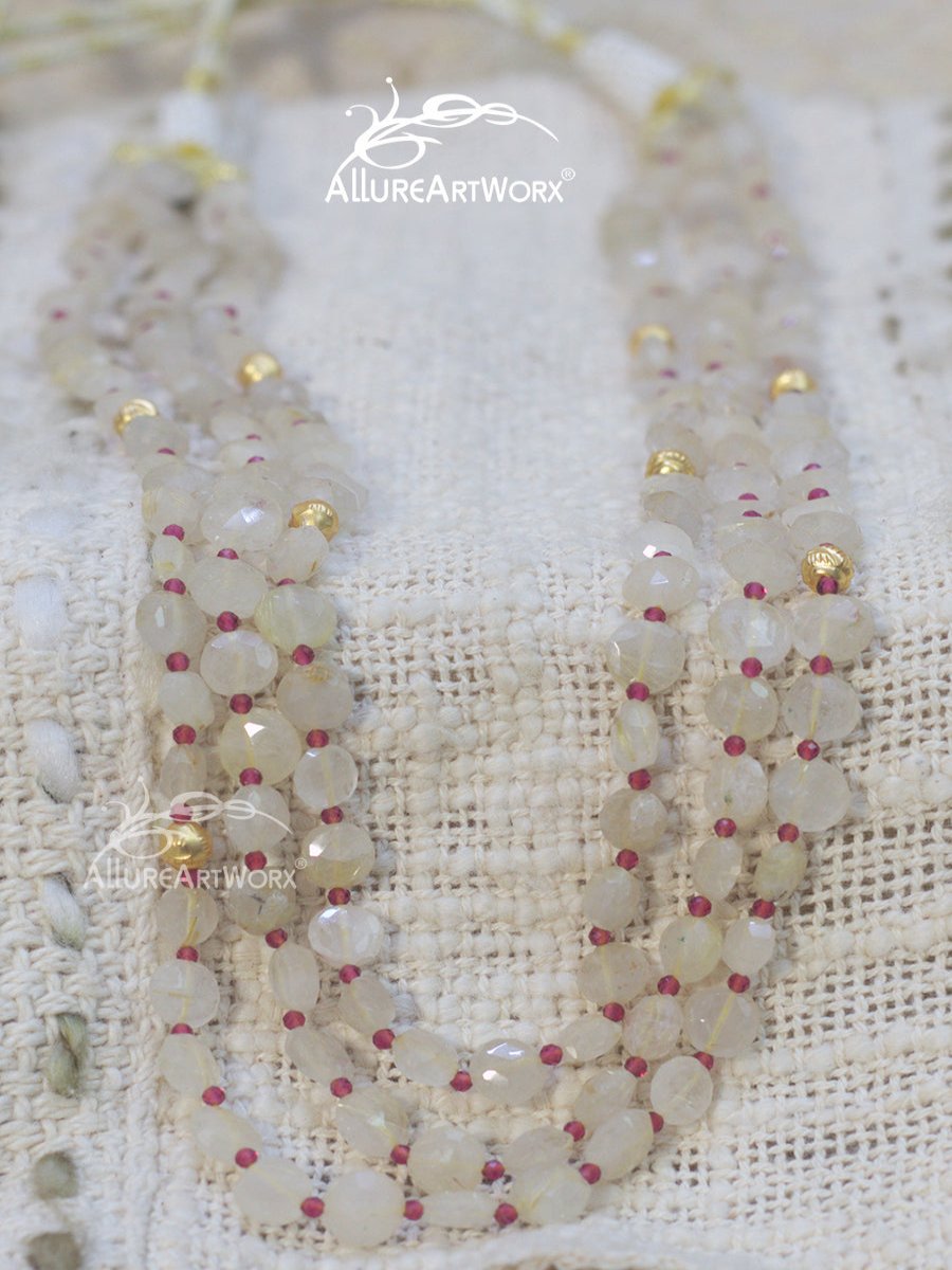 Golden Rutile Neckpiece