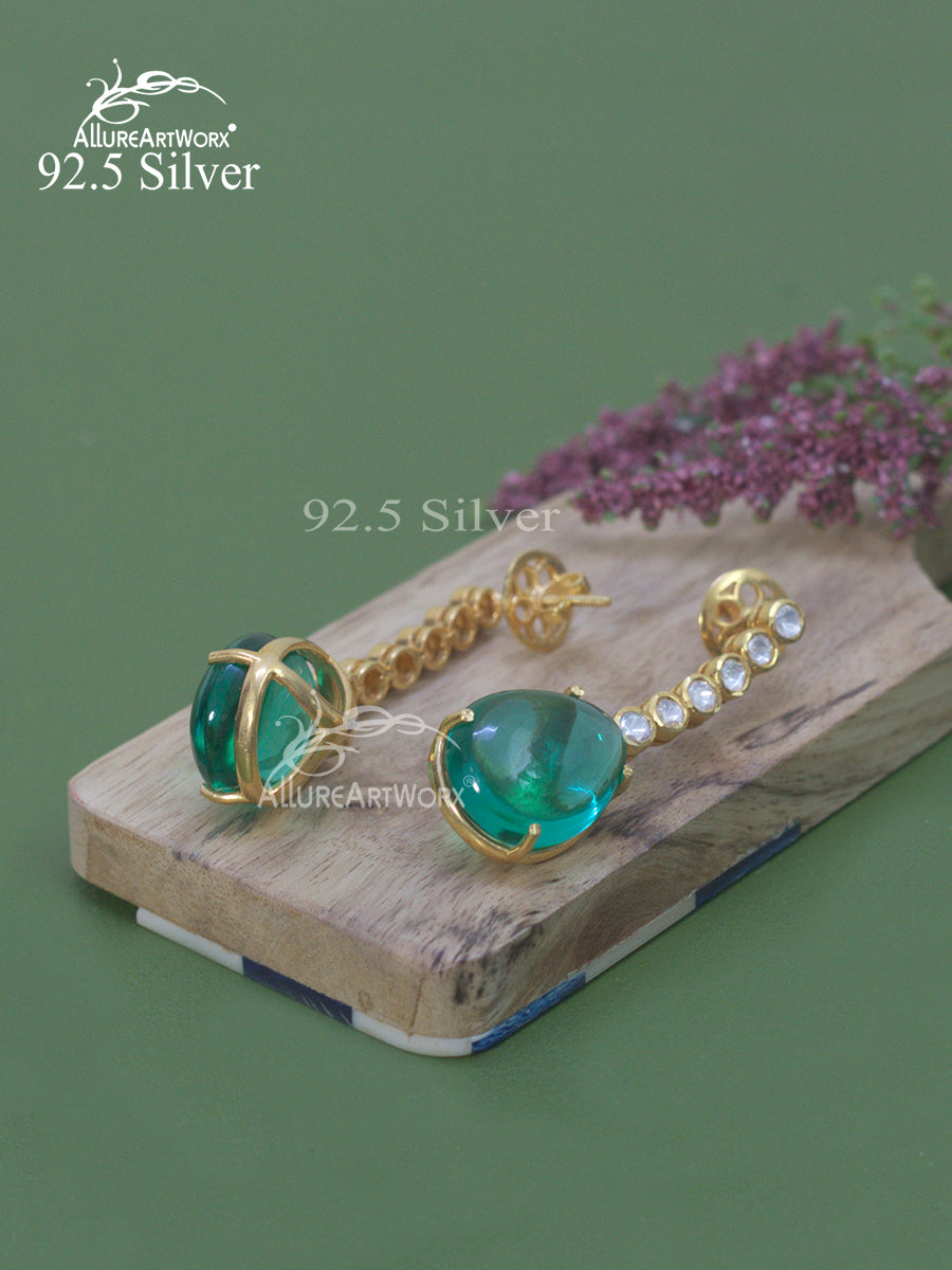 Navya Silver Earrings