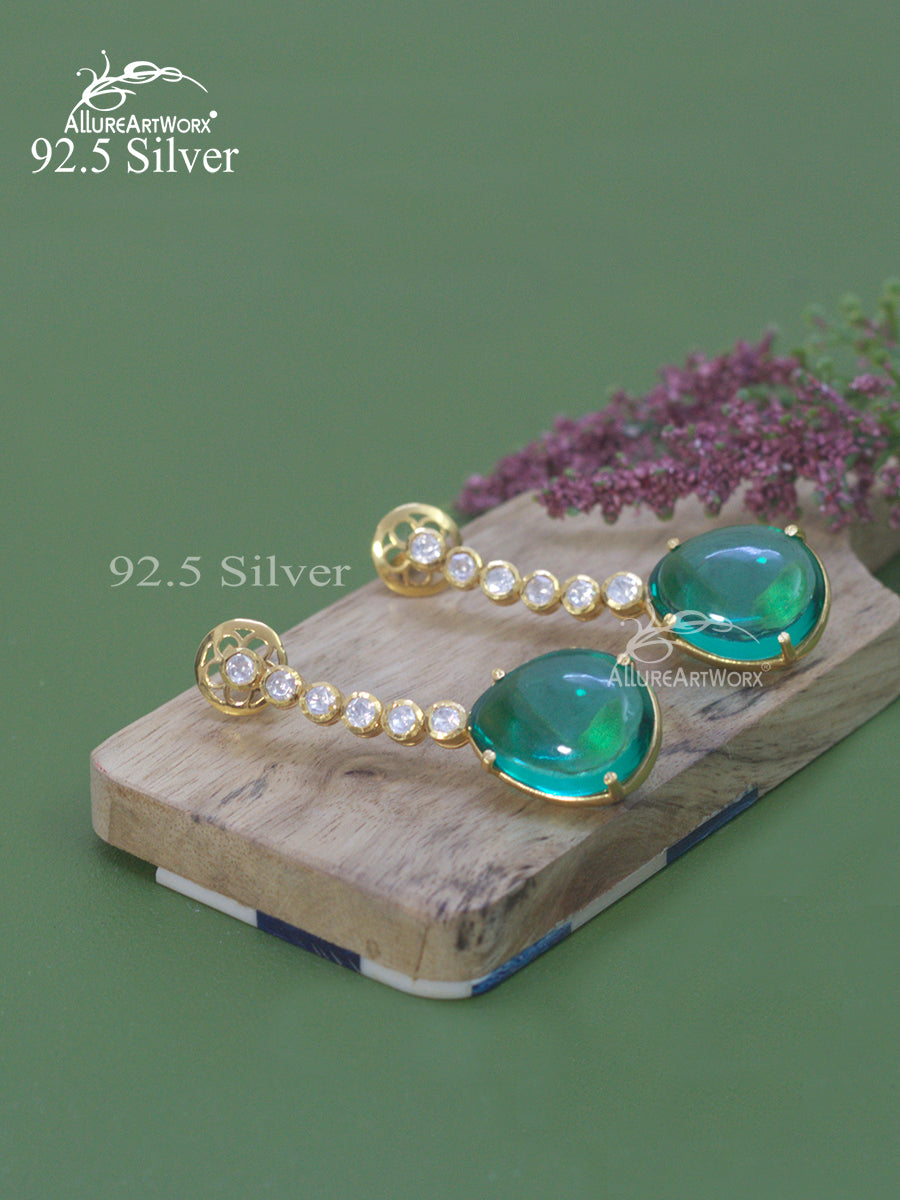 Navya Silver Earrings