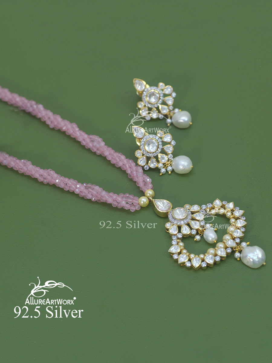 Ziya Silver Necklace(long)