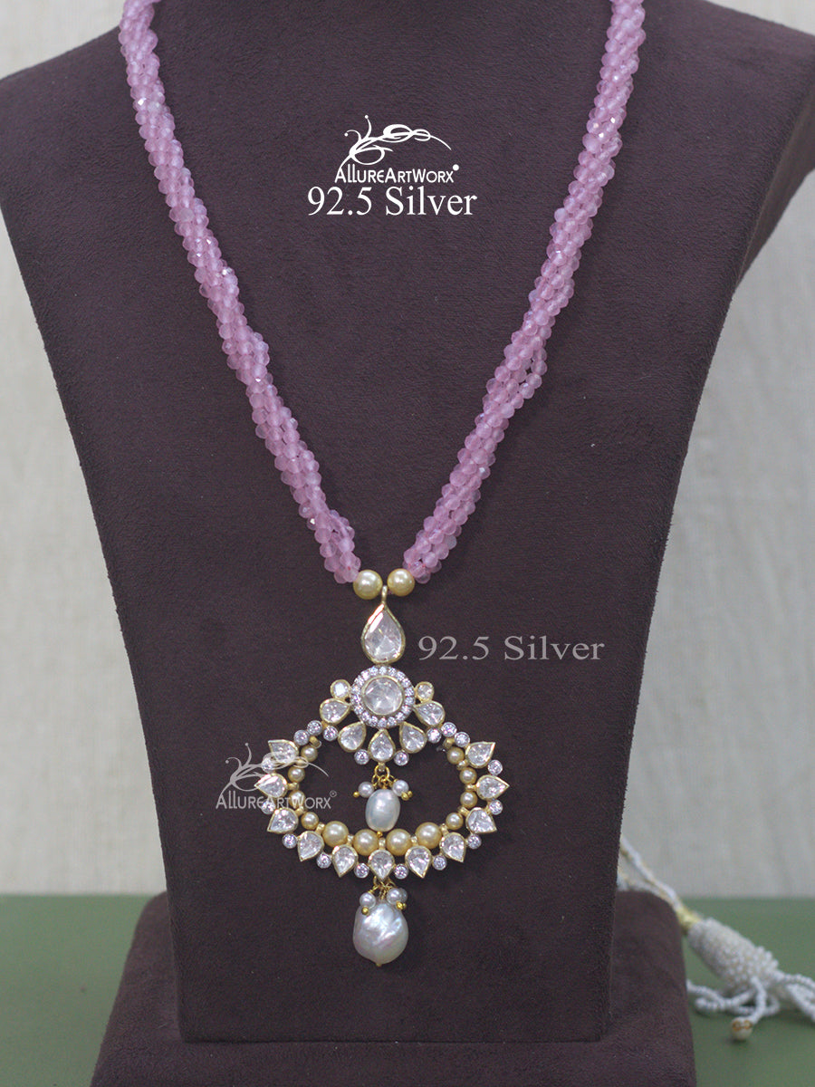 Ziya Silver Necklace(long)