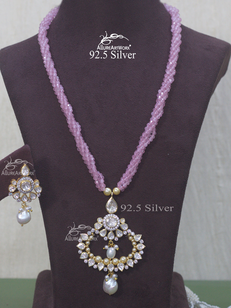 Ziya Silver Necklace(long)