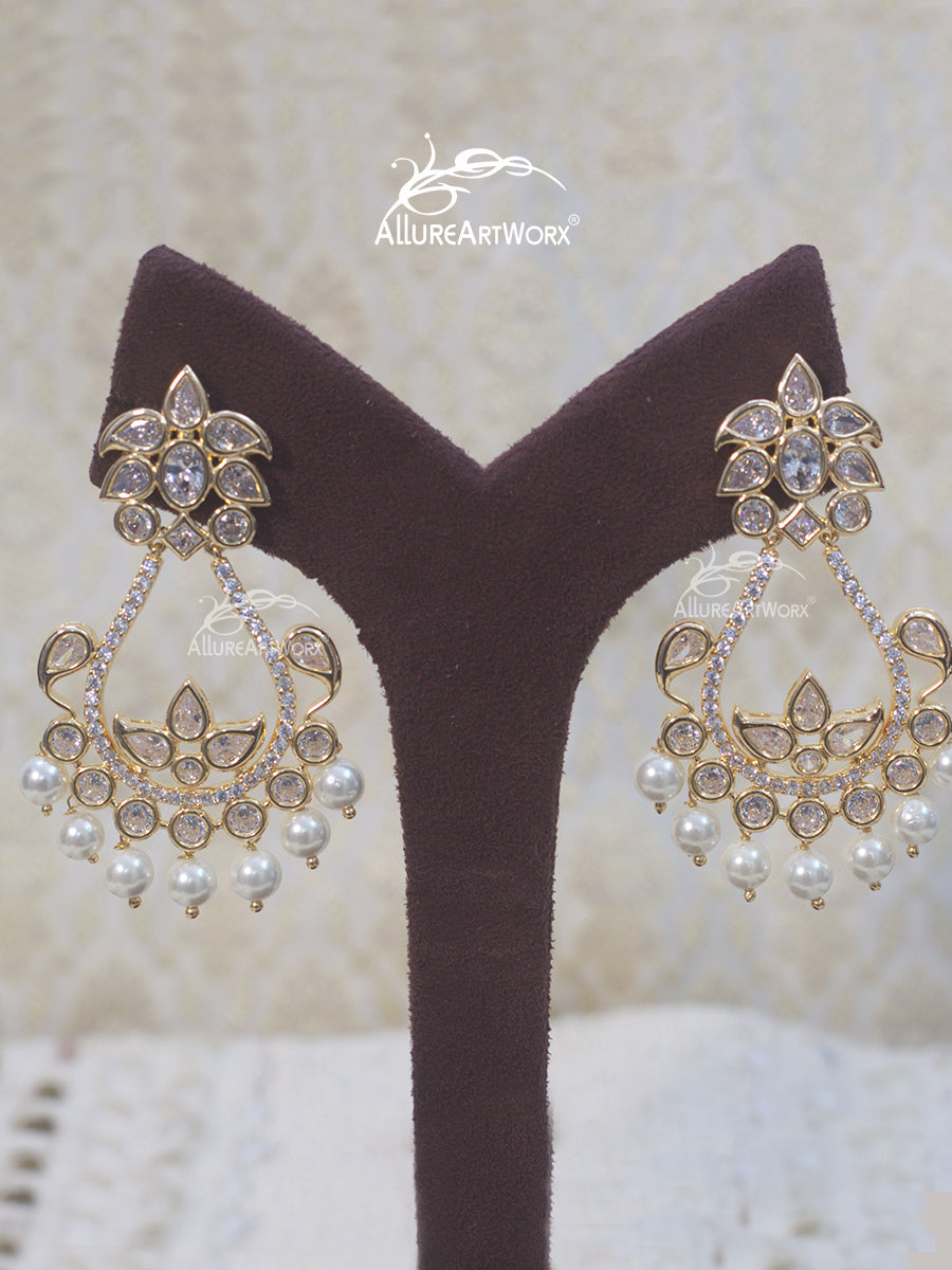 Uncut Earrings(long)