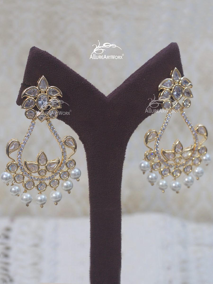 Uncut Earrings(long)