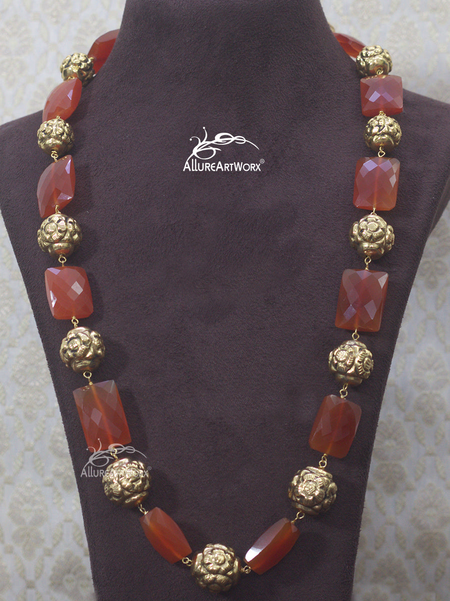 Brown Onyx Neckpiece