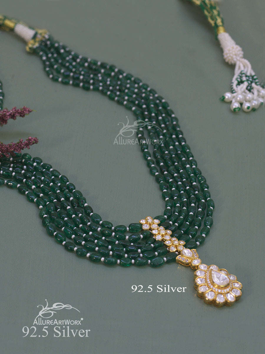 Chloey Silver Neckpiece(long)