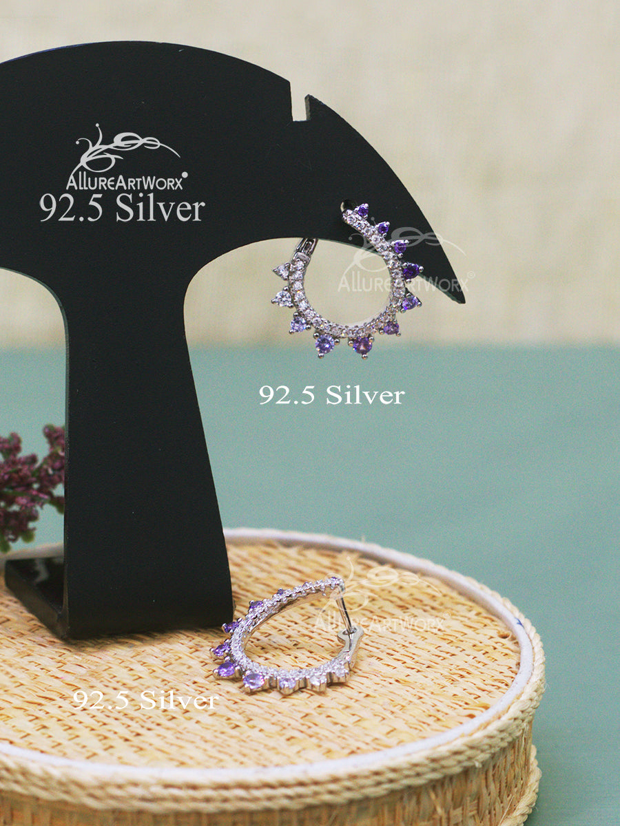 Emma Silver Earrings