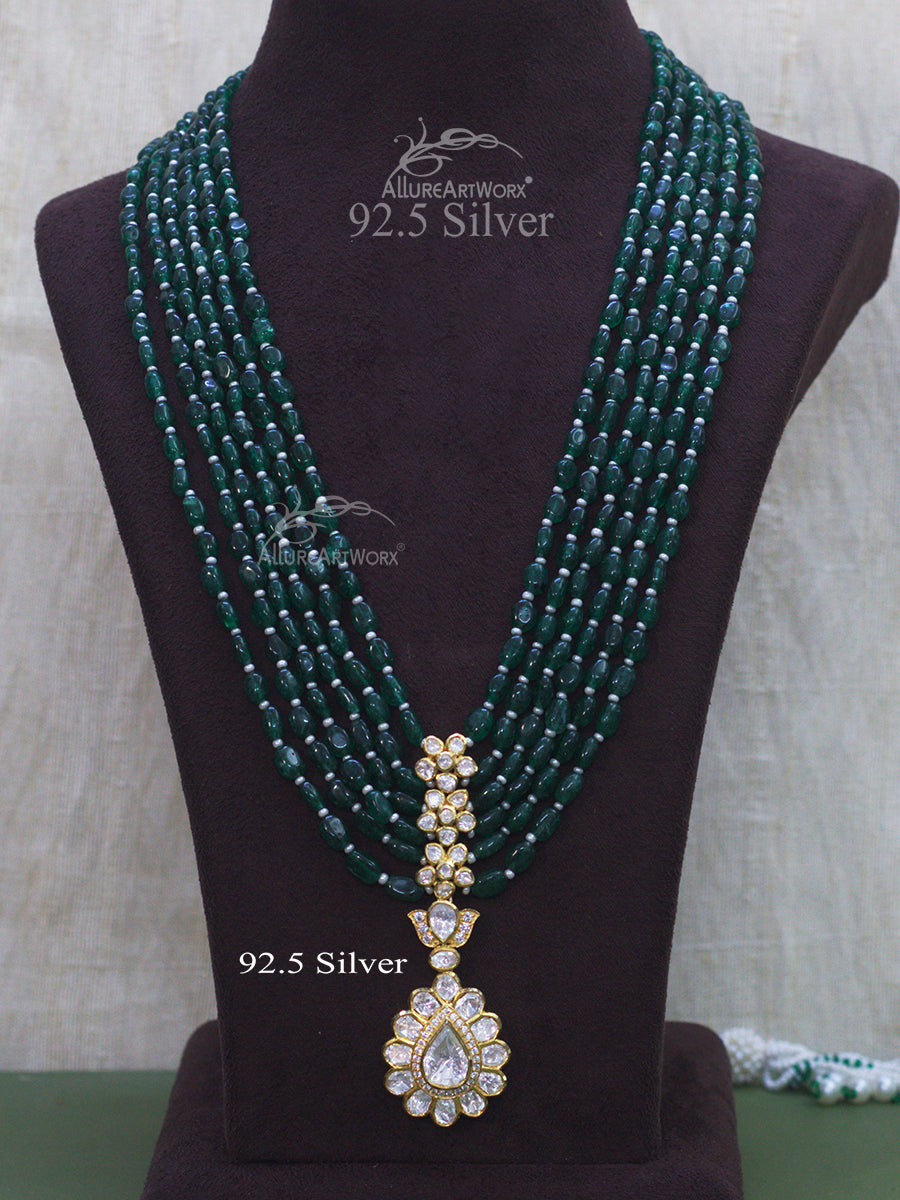 Chloey Silver Neckpiece(long)