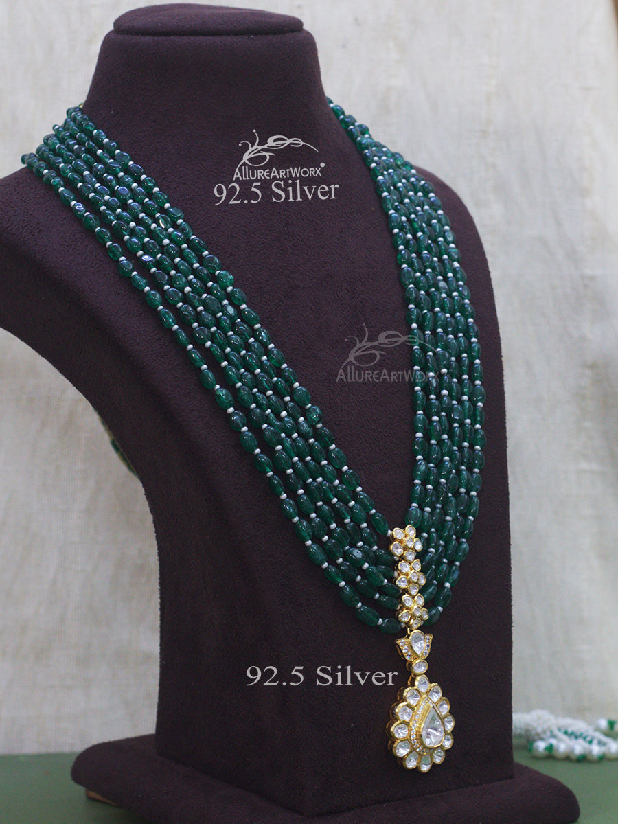 Chloey Silver Neckpiece(long)