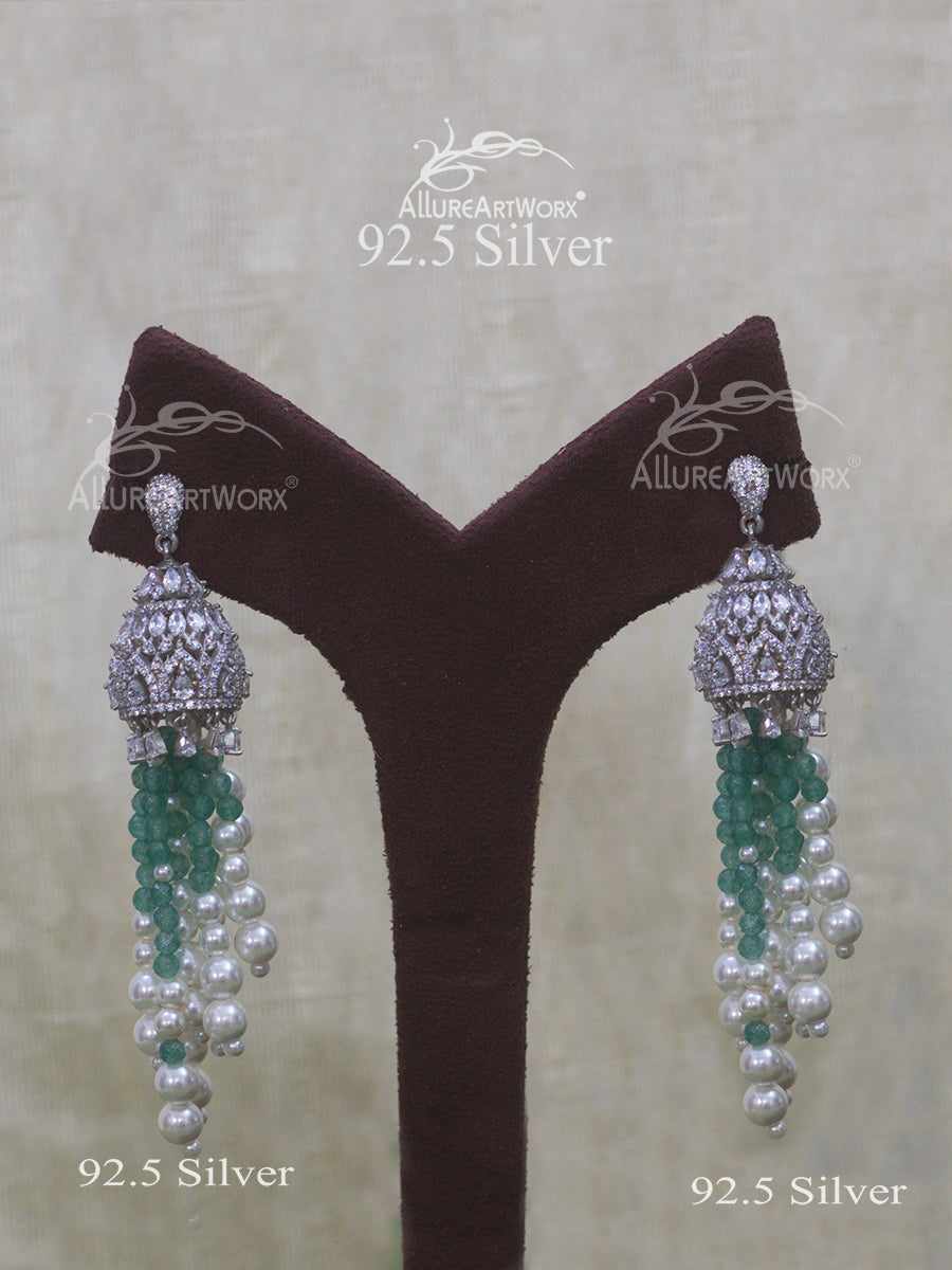 Chandelier Silver Necklace(long)