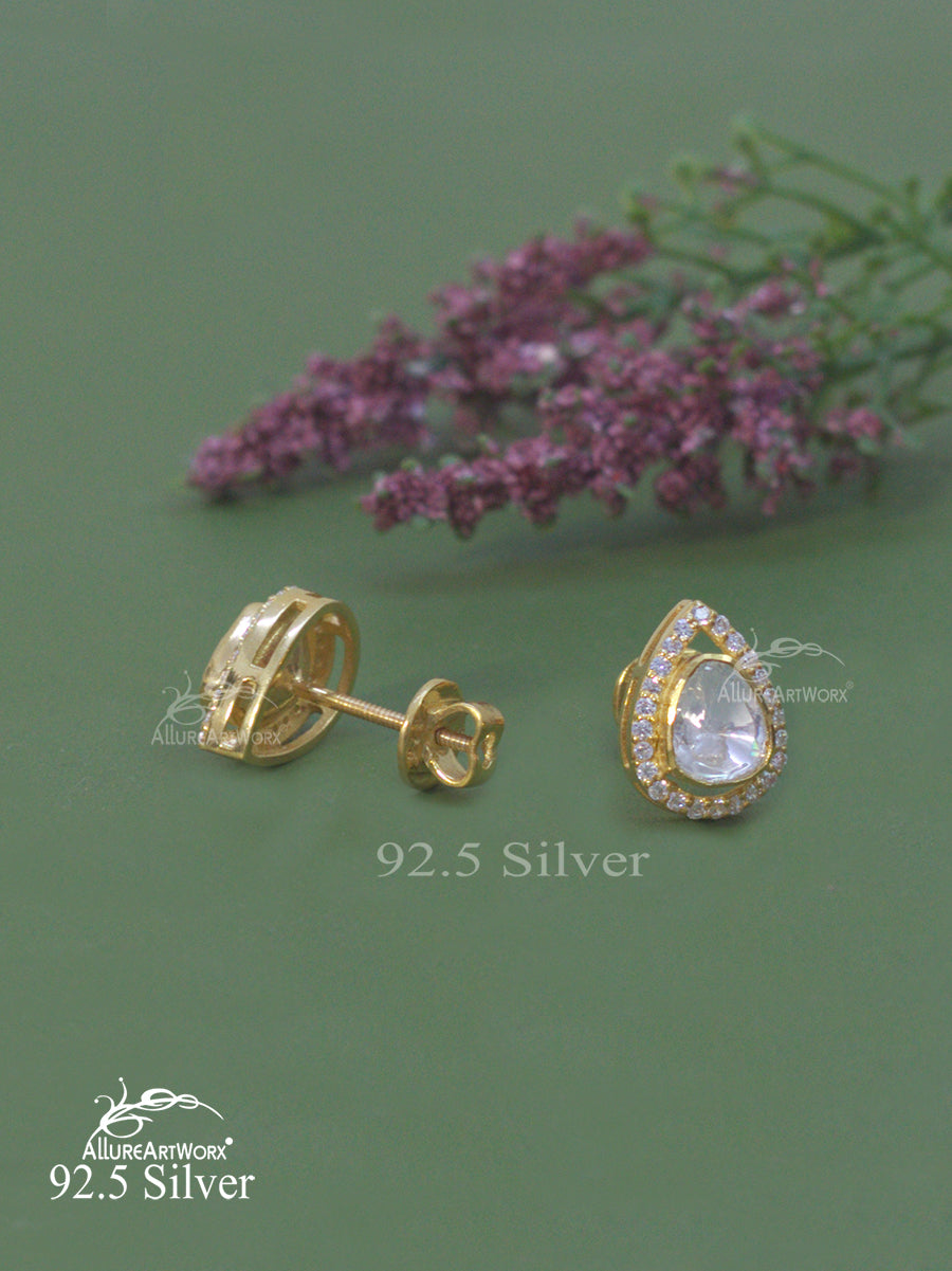 Radiant Silver Earrings