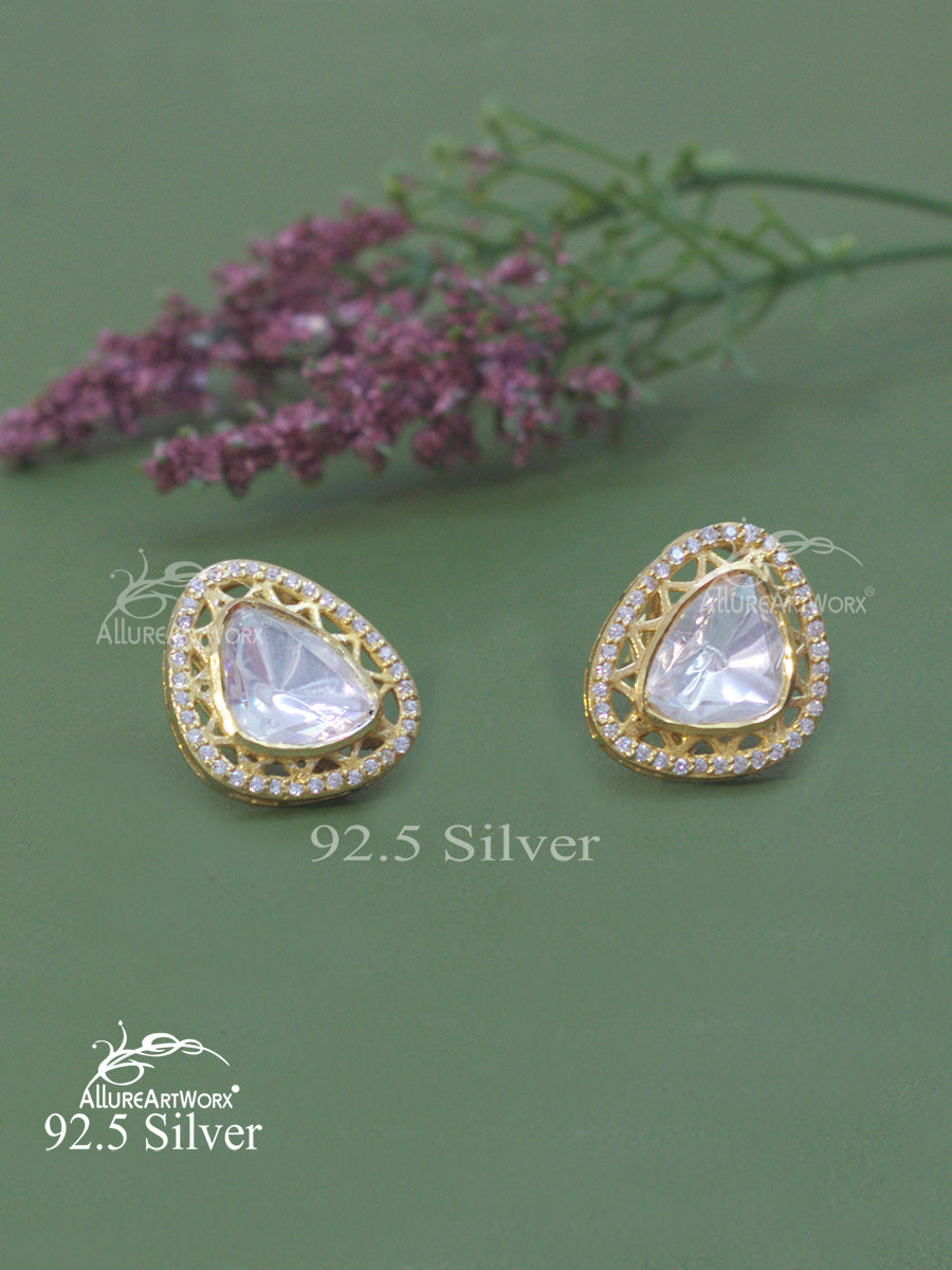 Radiant Silver Earrings